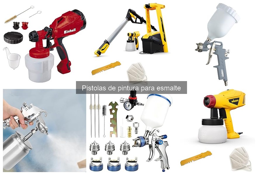 ¿Qué es una pistola de pintura para esmalte? Guía y Usos