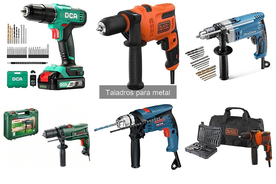 ¿Qué potencia necesita un taladro para metal? | Guía 2023