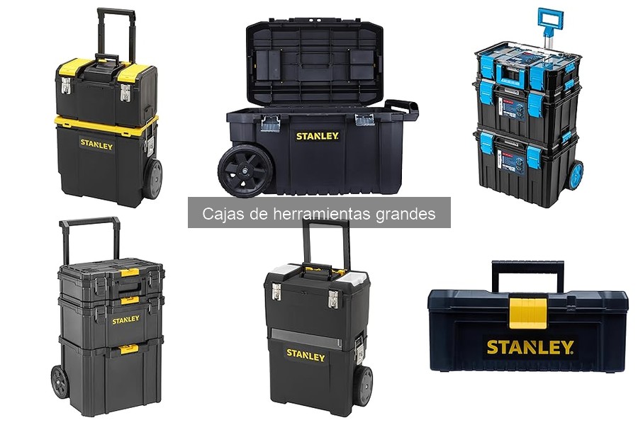 ¿Qué son las cajas de herramientas grandes? Características y Usos