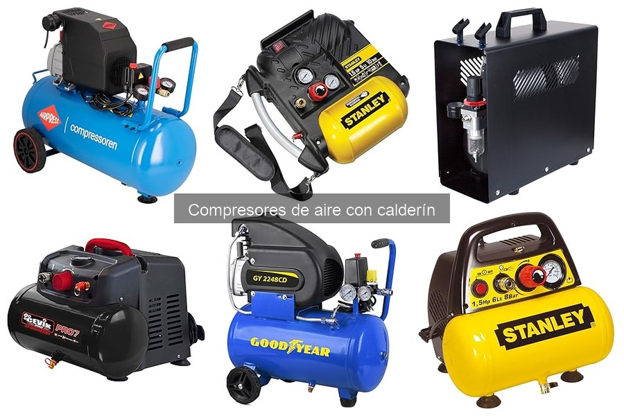 Soluciona los problemas comunes de compresores de aire con calderín