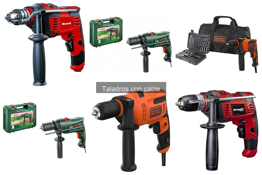 Soluciones a problemas comunes de taladros con cable