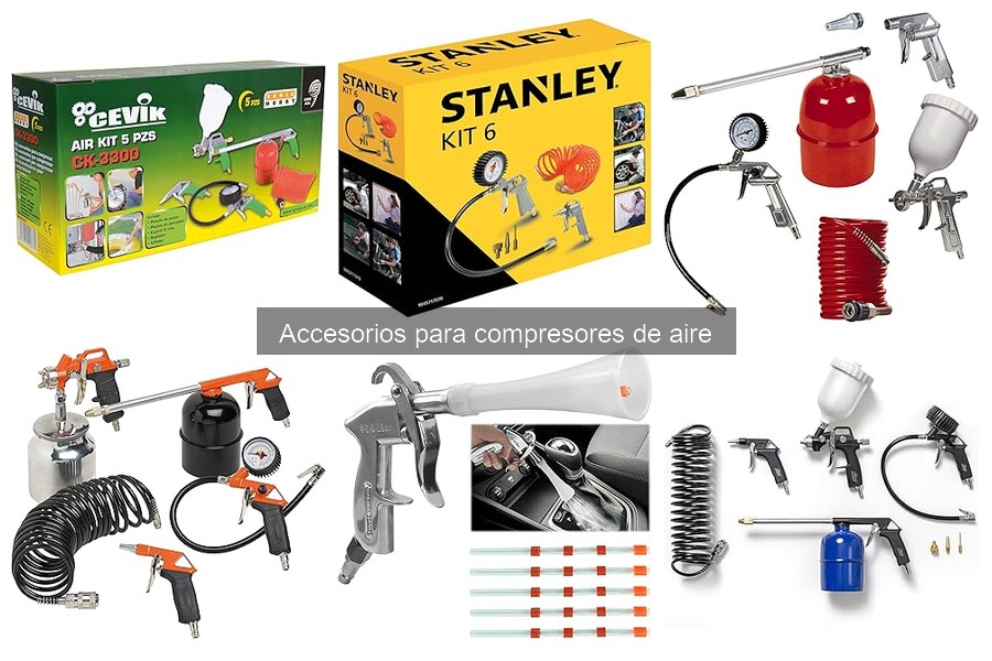 Soluciones para fallos en accesorios de compresores de aire