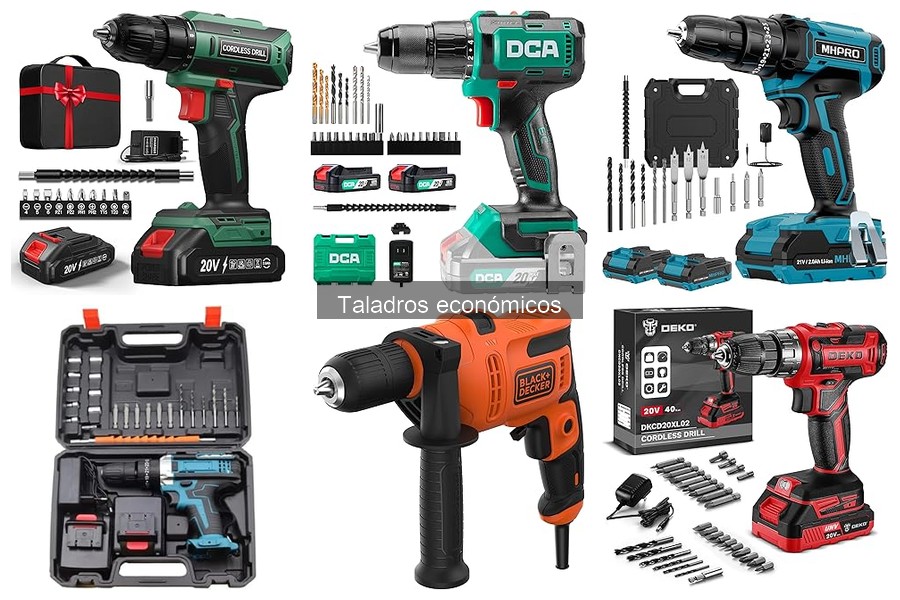 Taladros económicos para bricolaje DIY en casa: ¡Descubre cómo usarlos!