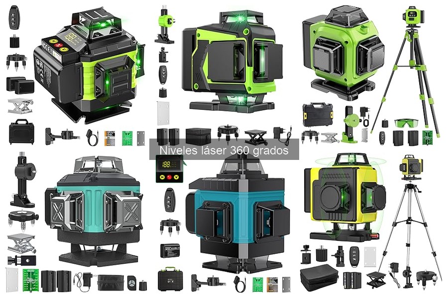 Testimonios de usuarios sobre niveles láser 360 grados