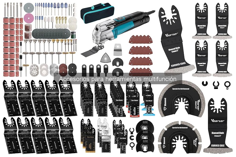 Tipos de Accesorios para Herramientas Multifunción