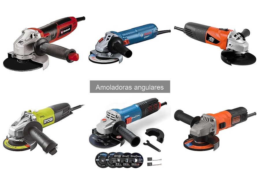 Tipos de amoladoras angulares y sus aplicaciones