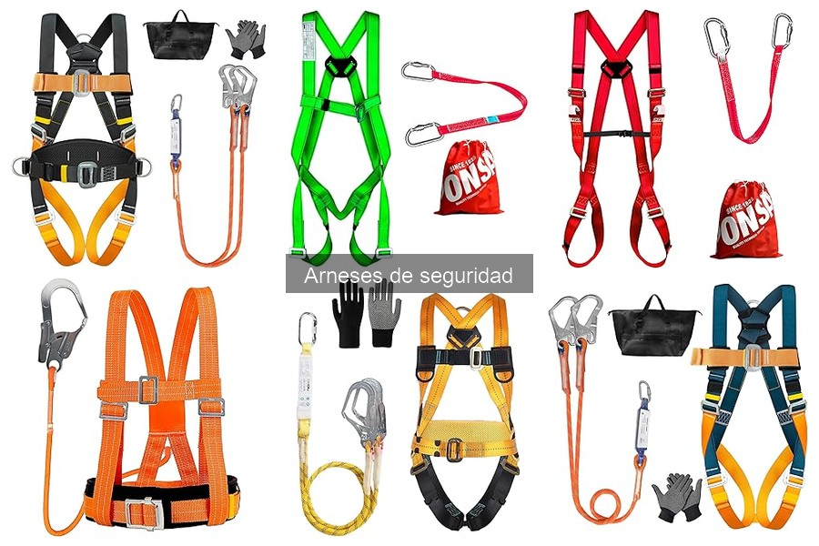 Tipos de arneses de seguridad: guía completa y usos