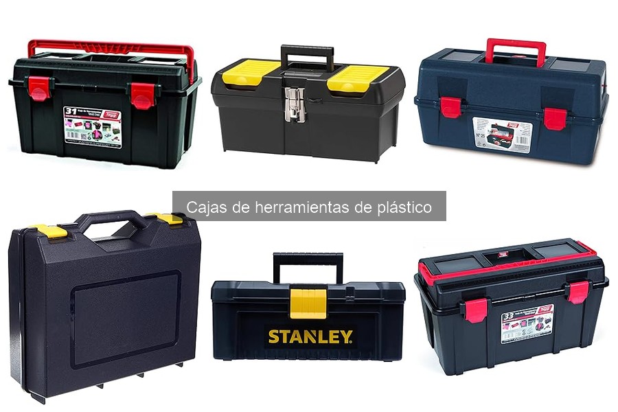 Tipos de cajas de herramientas de plástico: guía completa