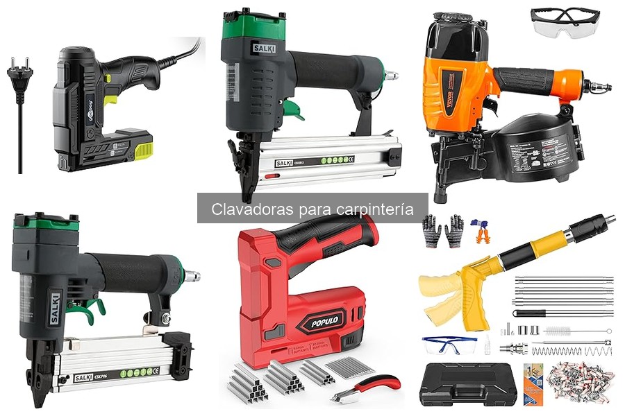 Tipos de Clavadoras para Carpintería: Guía Completa