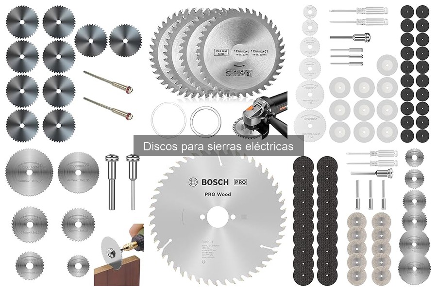 Tipos de Discos para Sierras Eléctricas: Guía Completa