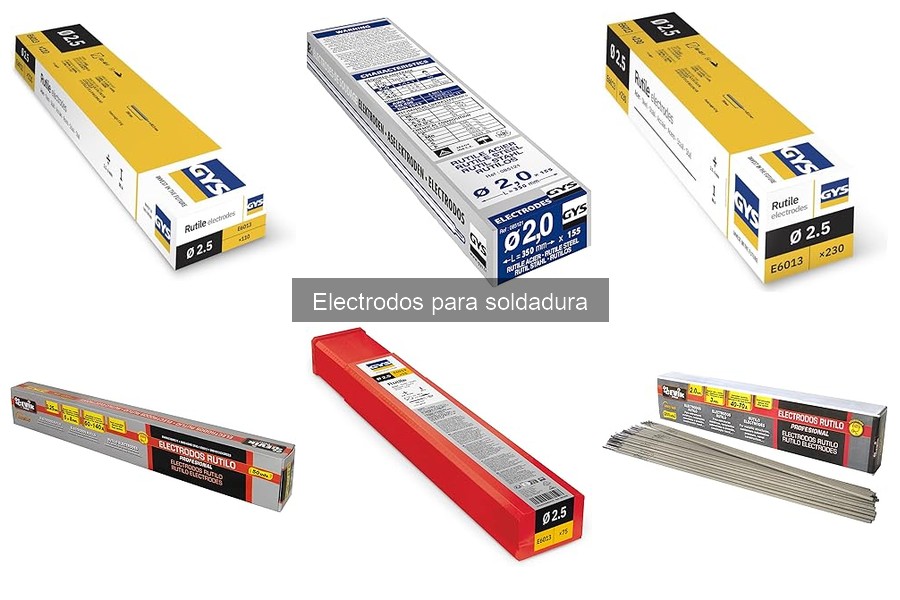 Tipos de electrodos para soldadura y sus usos