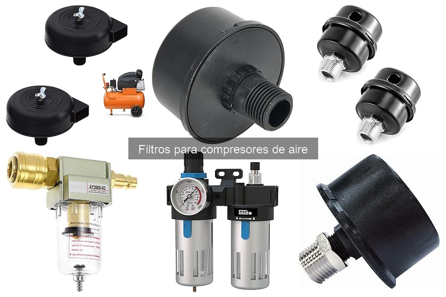 Tipos de filtros para compresores de aire: guía y diferencias