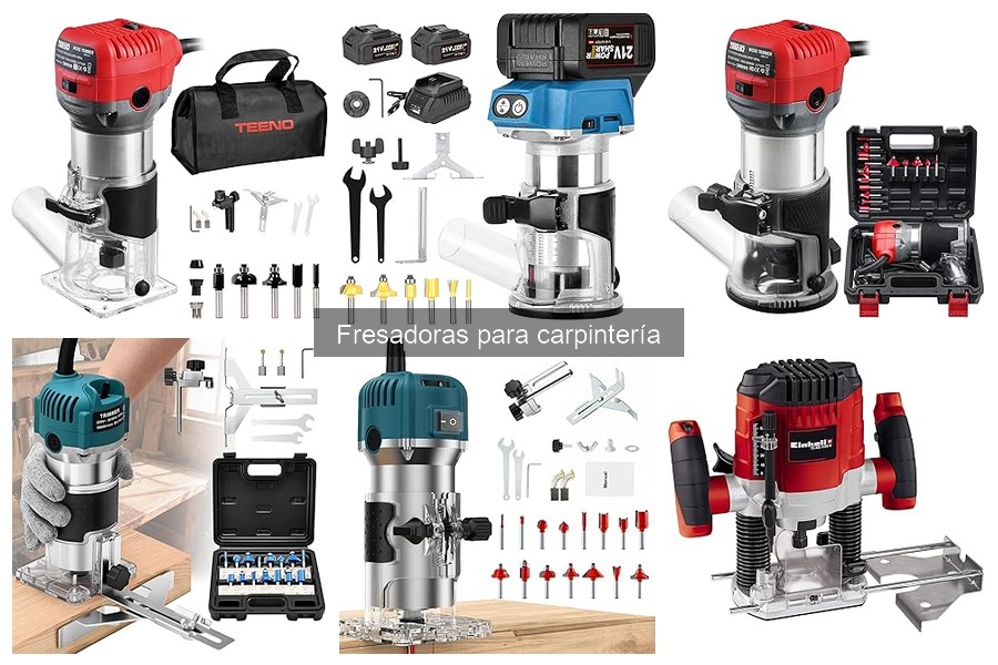 Tipos de Fresadoras para Carpintería: Guía Completa