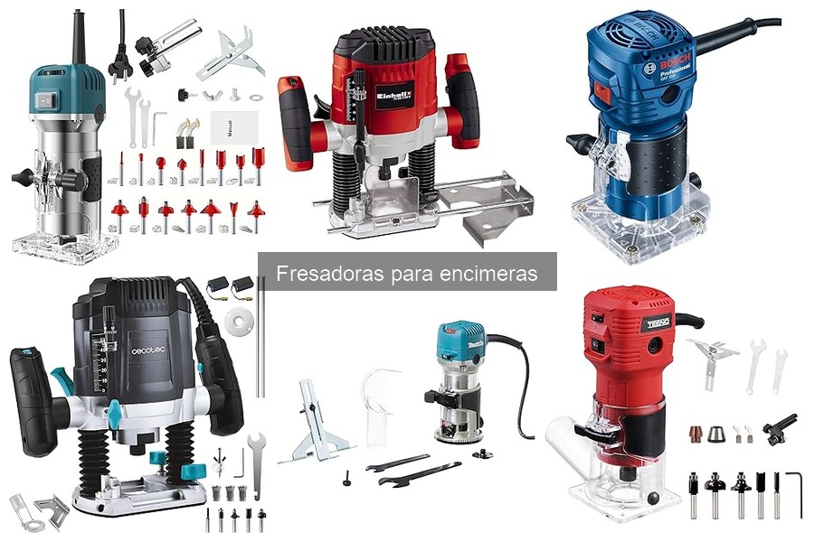 Tipos de Fresadoras para Encimeras: Usos y Aplicaciones