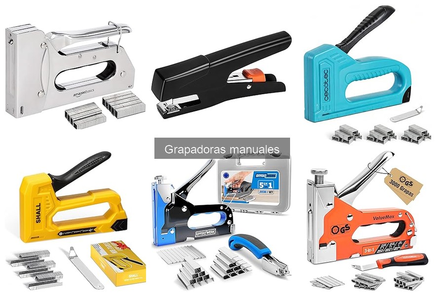 Tipos de Grapadoras Manuales y Sus Mejores Usos