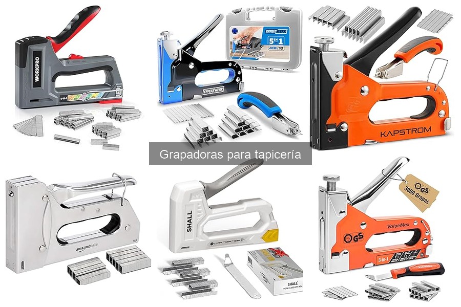 Tipos de Grapadoras para Tapicería: Manuales y Eléctricas