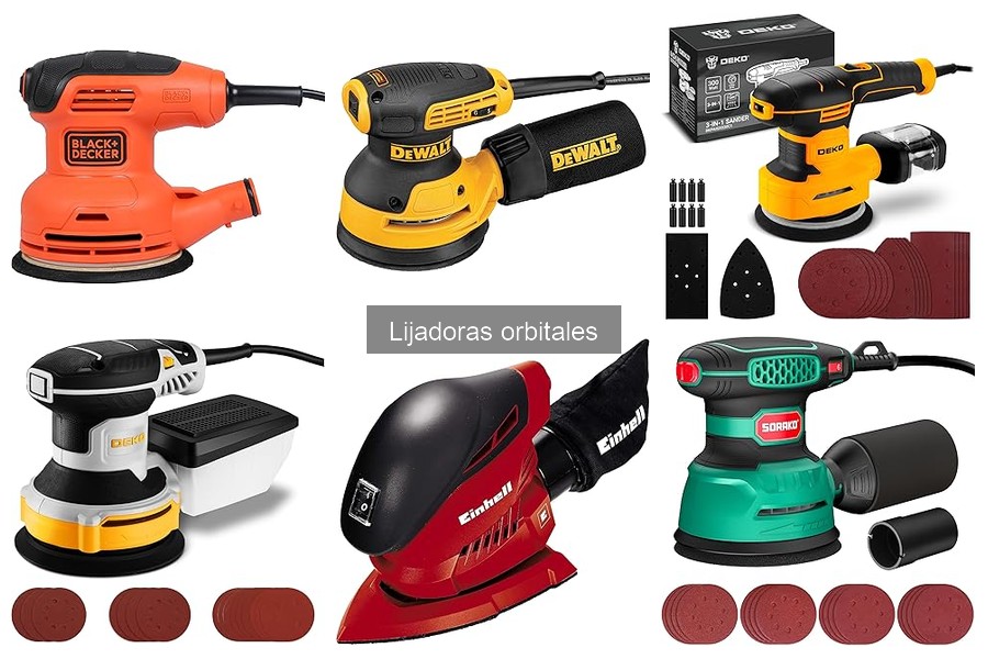 Tipos de Lijadoras Orbitales y Sus Usos Esenciales