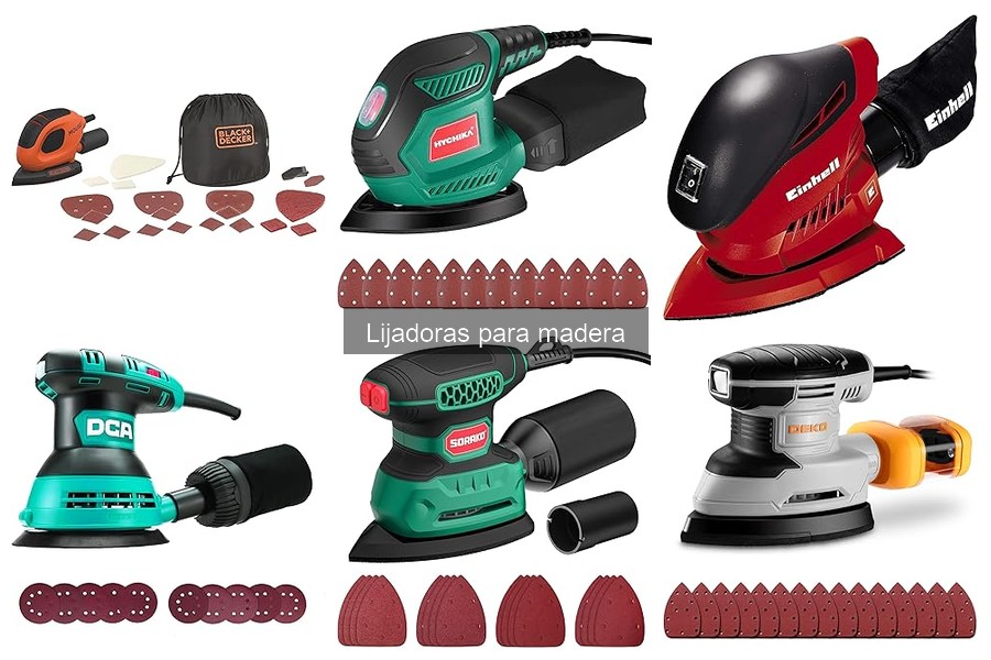 Tipos de Lijadoras para Madera: Diferencias y Usos