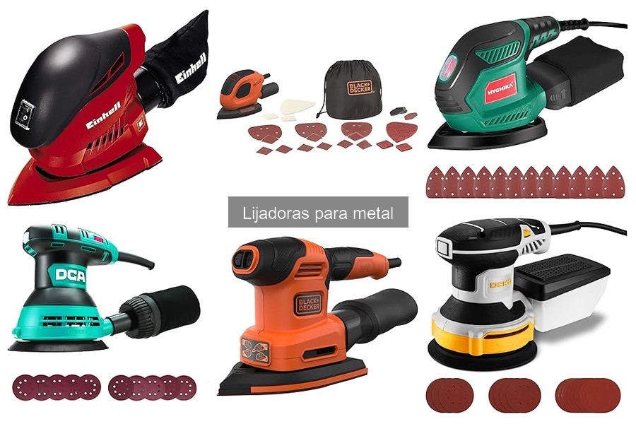 Tipos de Lijadoras para Metal: Guía y Comparativa