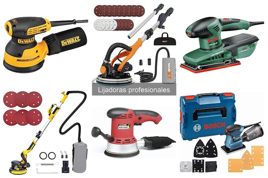Tipos de Lijadoras Profesionales y Sus Usos Efectivos