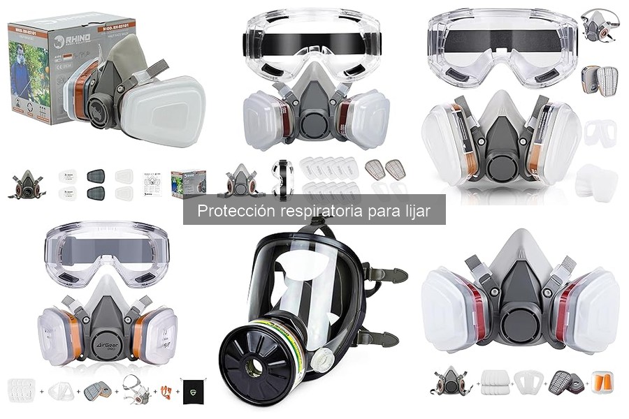 Tipos de mascarillas para lijar y su eficacia