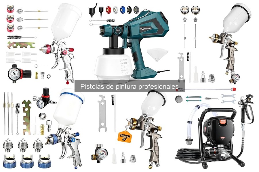 Tipos de pistolas de pintura y sus usos: guía práctica