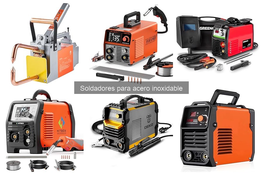 Tipos de soldadores para acero inoxidable: MIG, TIG y más