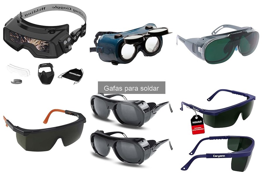 Todo sobre las gafas para soldar: protección ocular esencial