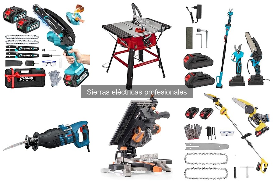 Tutorial de uso seguro de sierras eléctricas profesionales