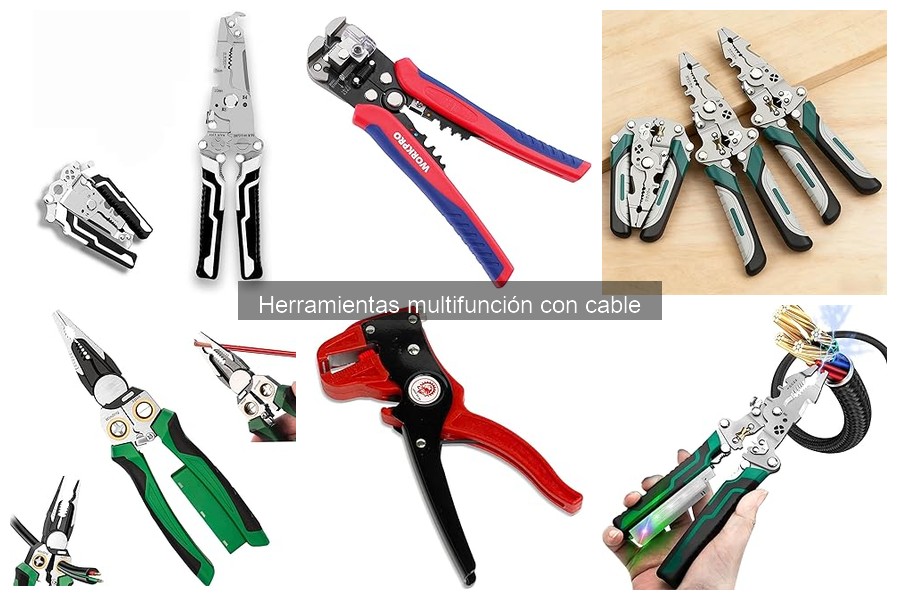 Usos Comunes de Herramientas Multifunción con Cable