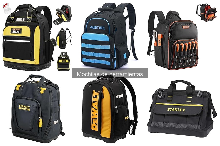 Usos Comunes de Mochilas de Herramientas en el Trabajo