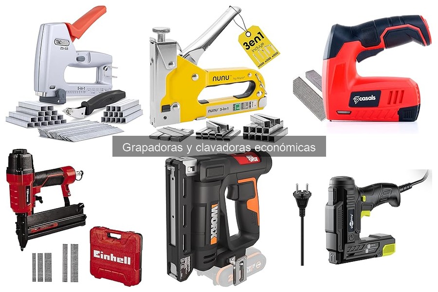 Ventajas de usar clavadoras económicas en bricolaje