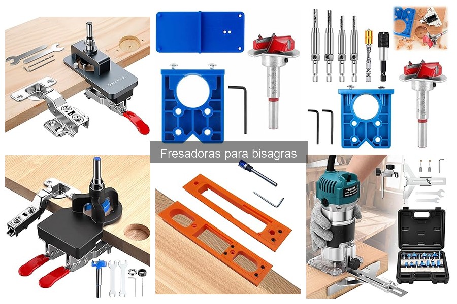 Ventajas de usar fresadoras para bisagras en bricolaje