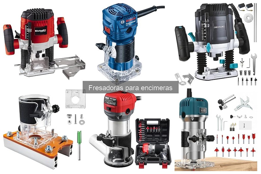 Ventajas de usar fresadoras para encimeras en bricolaje