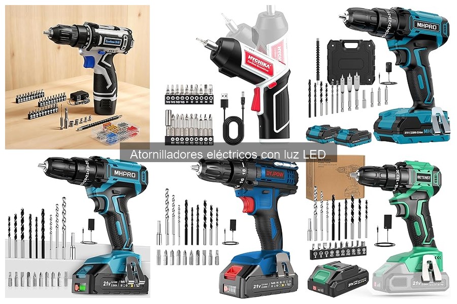 Ventajas y Desventajas de Atornilladores Eléctricos con Luz LED