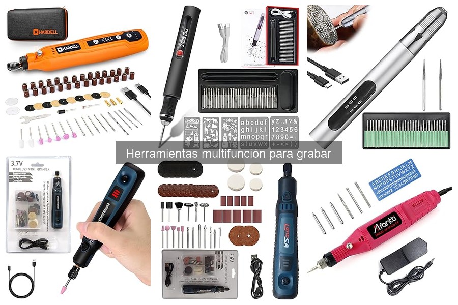 Ventajas y Desventajas de Herramientas Multifunción para Grabar