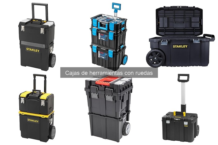 Ventajas y desventajas de las cajas de herramientas con ruedas