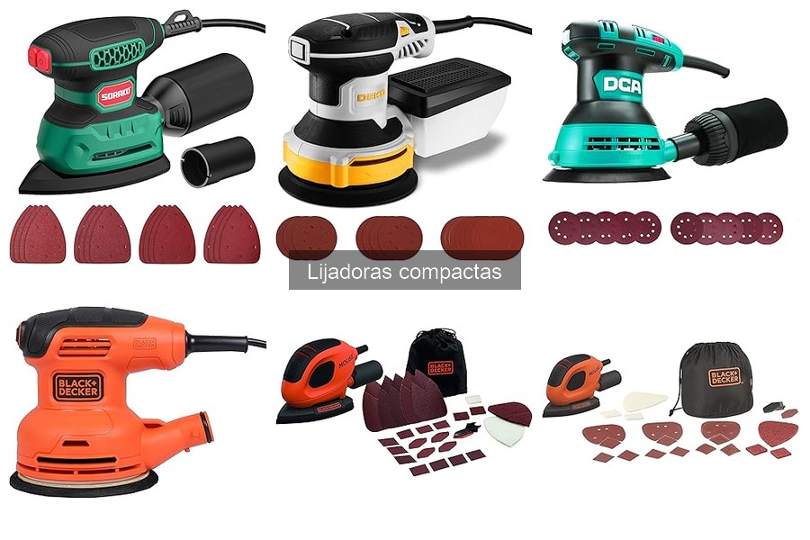 Ventajas y Desventajas de las Lijadoras Compactas