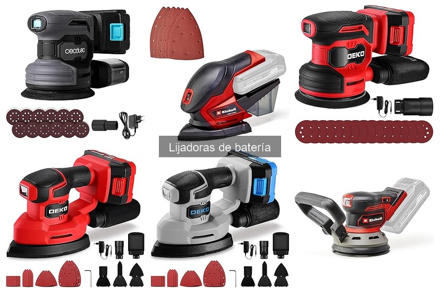 Ventajas y Desventajas de las Lijadoras de Batería