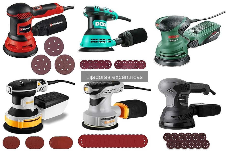 Ventajas y desventajas de las lijadoras excéntricas