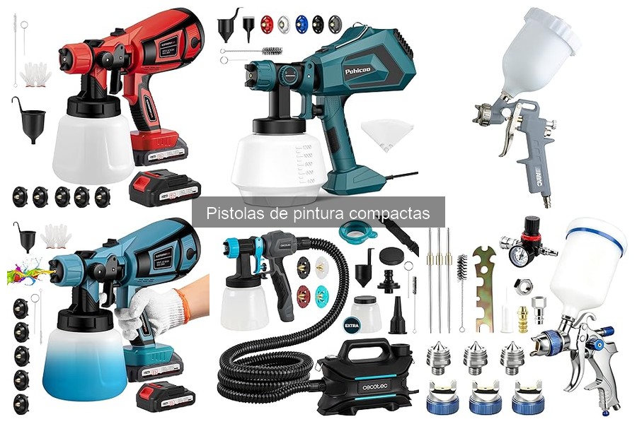 Ventajas y Desventajas de las Pistolas de Pintura Compactas