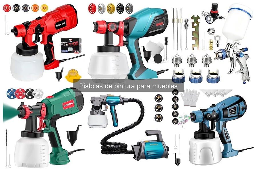 Ventajas y Desventajas de las Pistolas de Pintura para Muebles