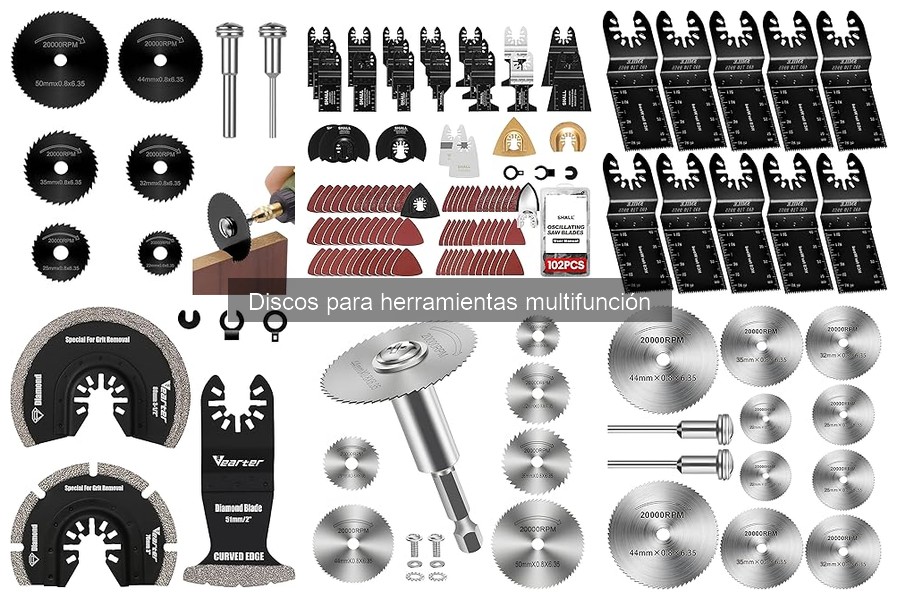 Ventajas y desventajas de los discos para herramientas multifunción
