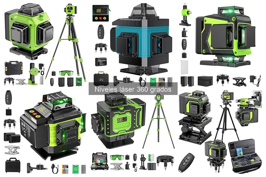 Ventajas y desventajas de los niveles láser 360 grados