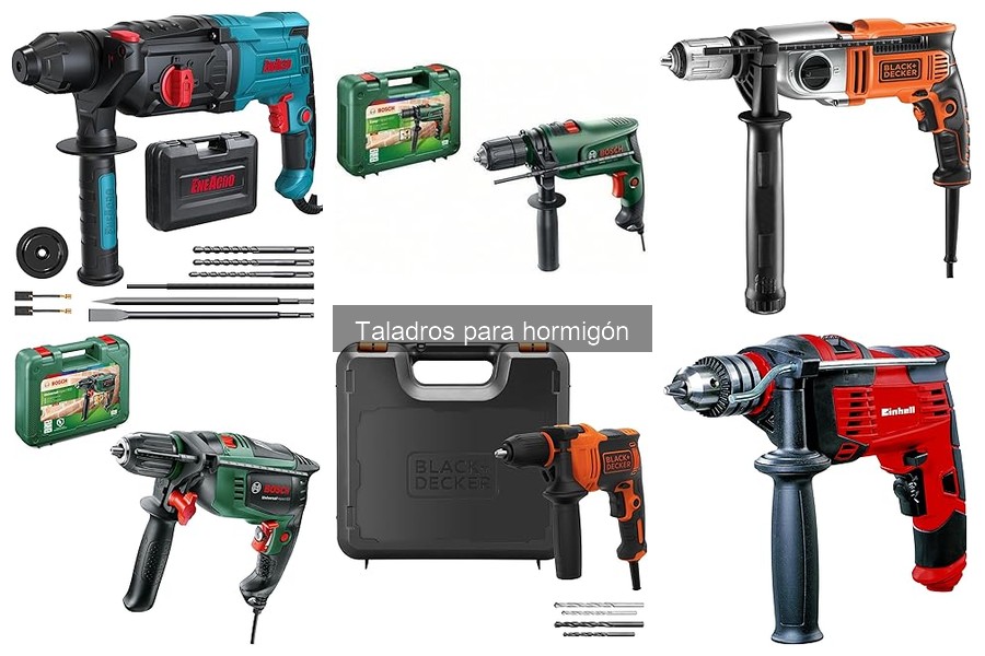 Ventajas y Desventajas de los Taladros para Hormigón
