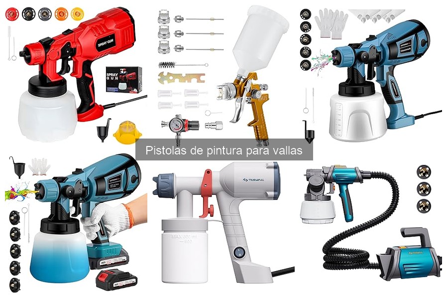 Ventajas y Desventajas de Pistolas de Pintura para Vallas