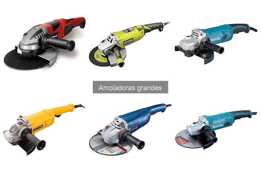 Ventajas y desventajas de usar amoladoras grandes