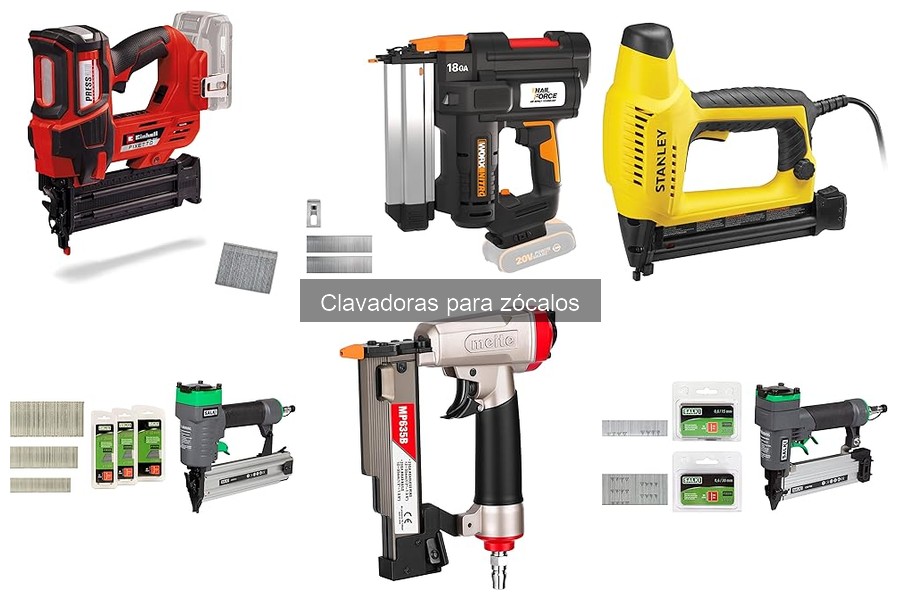 Ventajas y Desventajas de Usar Clavadoras para Zócalos