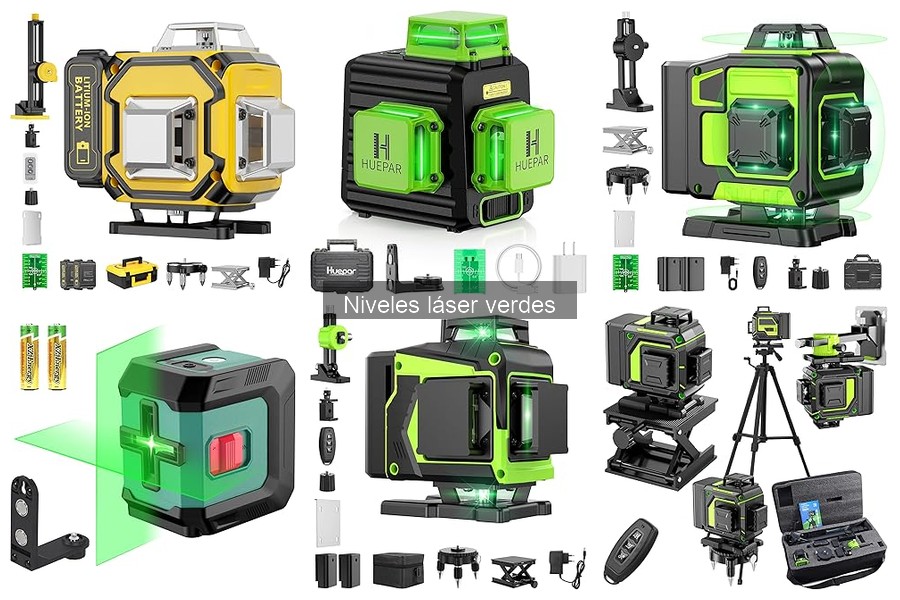 Ventajas y desventajas del nivel láser verde vs rojo